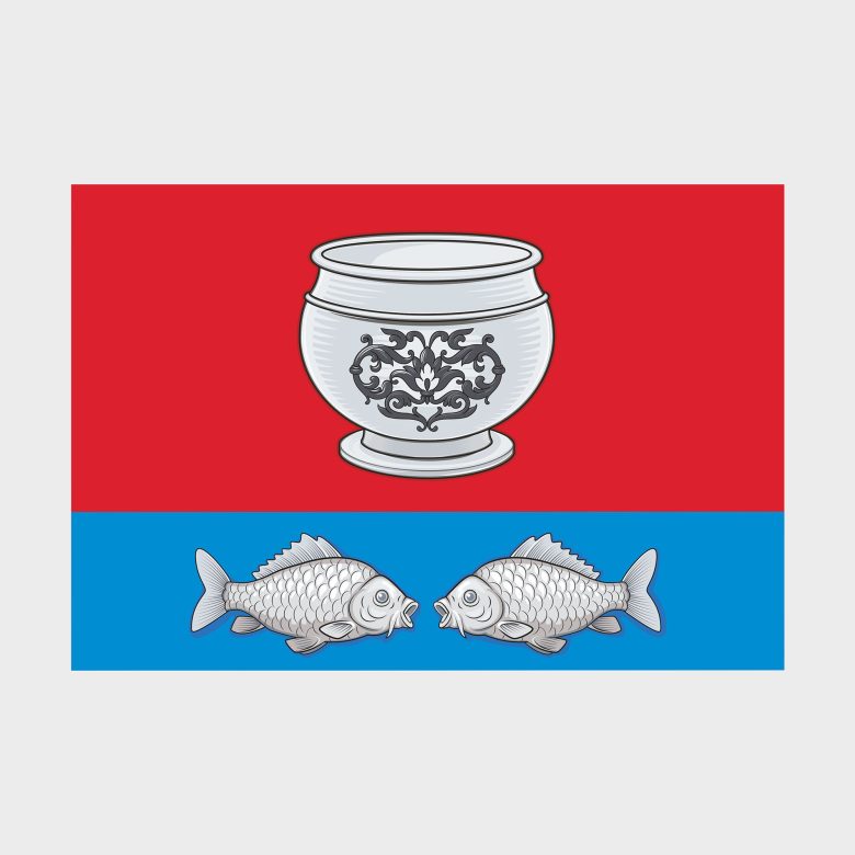 Флаг большой односторонний Братеево