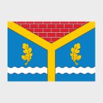 Флаг большой двусторонний с подкладкой Бескудниковского района