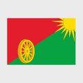 Флаг малый двусторонний Бирюлёво Западное