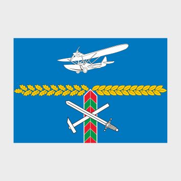 Флаг среднего размера двусторонний Бабушкинского района