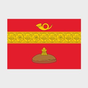 Флаг большой односторонний Басманного района