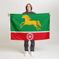 Флаг стандартный односторонний, Блэкаут Беговой