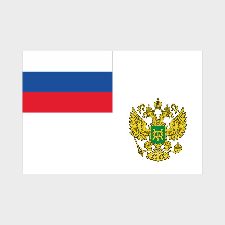 Флаг большой односторонний, Блэкаут Министерство финансов РФ