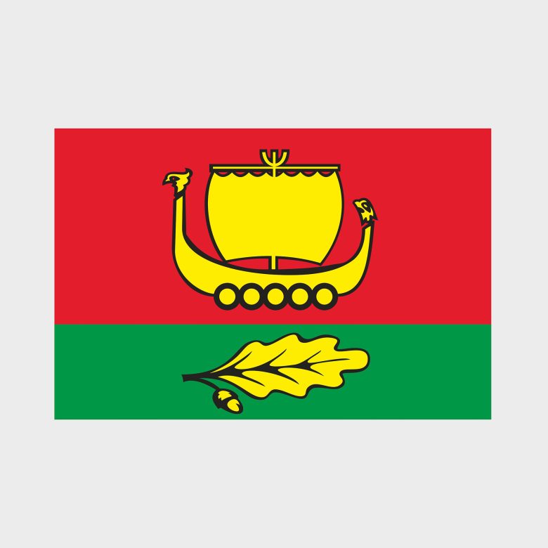 Флаг малый двусторонний Митина