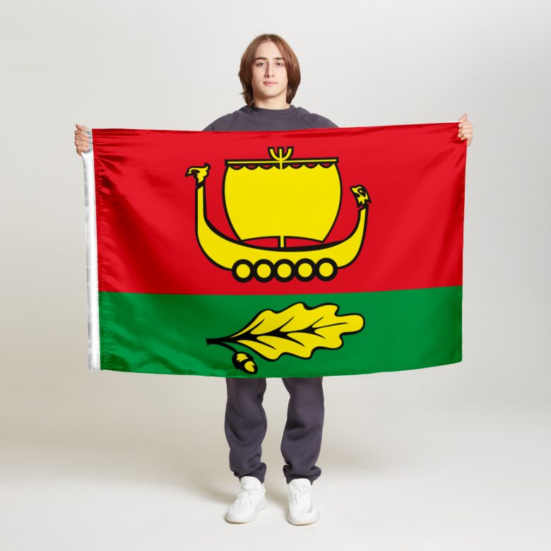 Флаг стандартный односторонний, Блэкаут Митина