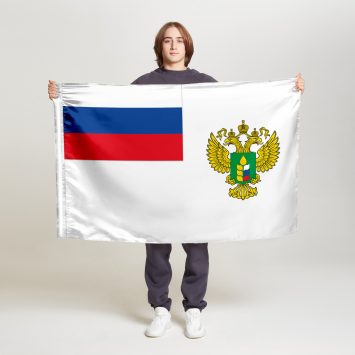 Флаг стандартный односторонний Министерство сельского хозяйства РФ