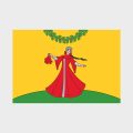 Флаг большой односторонний Марьиной Рощи