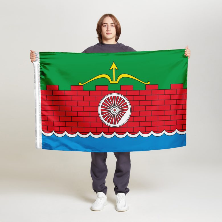 Флаг стандартный односторонний, Блэкаут Люблино