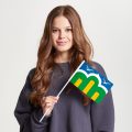 Флаг малый двусторонний, Блэкаут Марьино