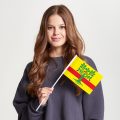 Флаг малый односторонний Ломоносовский