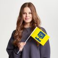 Флаг малый двусторонний, Блэкаут Кузьминок