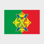 Флаг малый односторонний прямая печать Преображенского