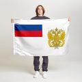 Флаг стандартный односторонний организаций федеральной почтовой связи РФ
