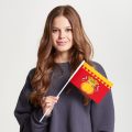 Флаг малый двусторонний Нижегородский