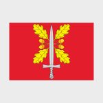 Флаг стандартный двусторонний, Блэкаут Ново-Переделкино