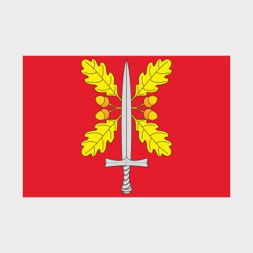 Флаг стандартный односторонний прямая печать Ново-Переделкино