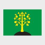Флаг малый односторонний Нагатино-Садовники