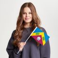 Флаг малый двусторонний, Блэкаут Ясенево