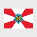 Флаг стандартный двусторонний Южный военный округ (Россия)