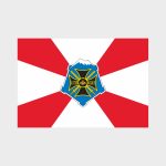 Флаг малый двусторонний Южный военный округ (Россия)