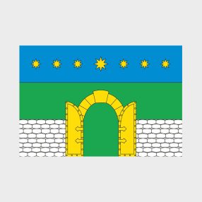 Флаг малый двусторонний Южное Бутово