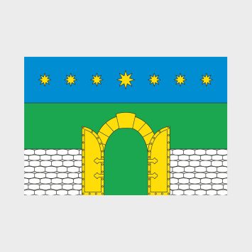 Флаг стандартный односторонний прямая печать Южное Бутово