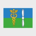 Флаг малый двусторонний Южного Тушина