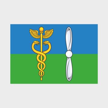 Флаг стандартный односторонний прямая печать Южного Тушина