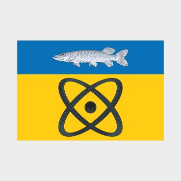 Флаг стандартный односторонний прямая печать Щукина