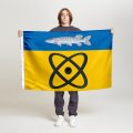 Флаг стандартный односторонний прямая печать Щукина