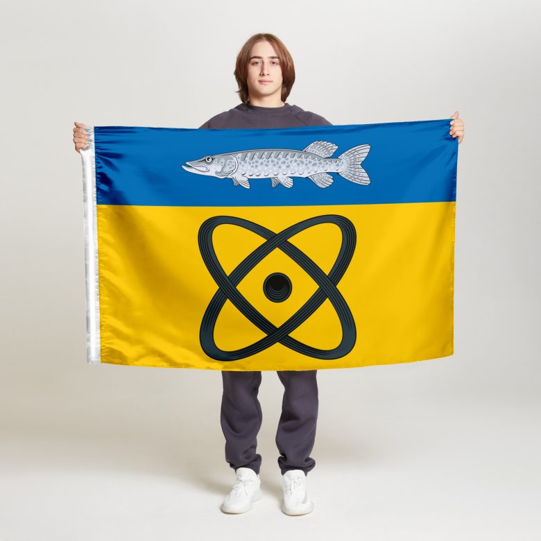 Флаг стандартный односторонний прямая печать Щукина