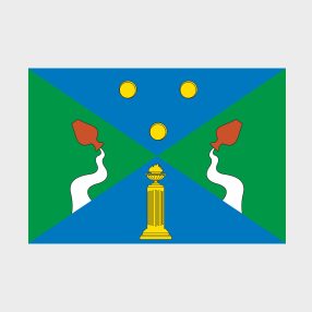 Флаг среднего размера односторонний, Блэкаут Юго-Западного административного округа