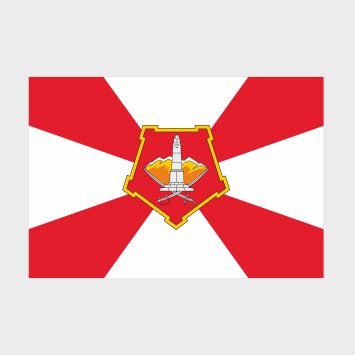 Флаг стандартный двусторонний Центральный военный округ (Россия)