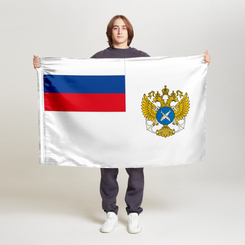Флаг стандартный односторонний прямая печать Федеральное агентство по рыболовству