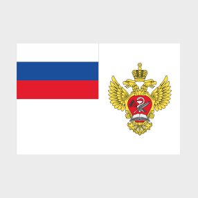Флаг большой односторонний Федеральное агентство научных организаций