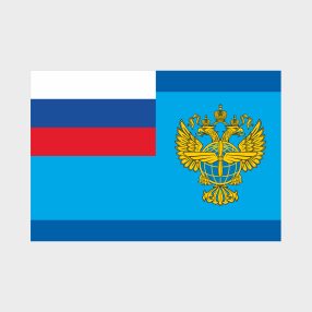 Флаг стандартный односторонний Федеральное агентство воздушного транспорта