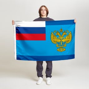 Флаг стандартный односторонний прямая печать Федеральное агентство воздушного транспорта