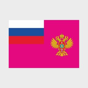 Флаг среднего размера двусторонний Федеральная служба по оборонному заказу