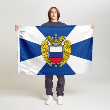 Флаг стандартный двусторонний Федеральная служба охраны РФ
