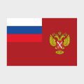 Флаг большой двусторонний, Блэкаут Федеральная служба государственной регистрации, кадастра и картографии