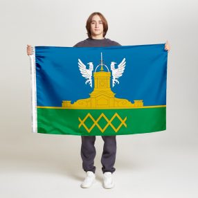 Флаг стандартный двусторонний, Блэкаут Тимирязевский