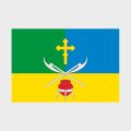 Флаг малый двусторонний, Блэкаут Таганский