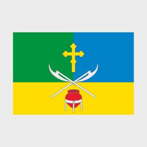 Флаг малый двусторонний Таганский