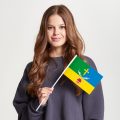 Флаг малый двусторонний, Блэкаут Таганский