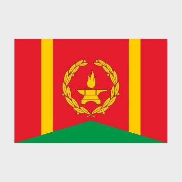Флаг стандартный односторонний прямая печать Тверского района