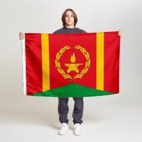 Флаг стандартный односторонний прямая печать Тверского района