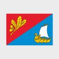 Флаг малый двусторонний Старого Крюкова