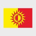 Флаг малый двусторонний Солнцево