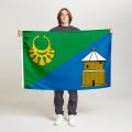 Флаг стандартный односторонний прямая печать Силина