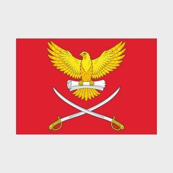 Флаг стандартный односторонний прямая печать Сокол